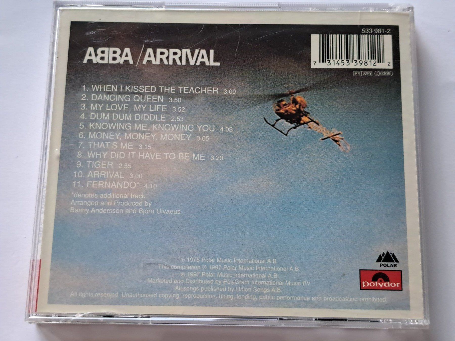 CDs: CD ABBA - Arrival  – D'occasion à Pully par bro_n52j 1