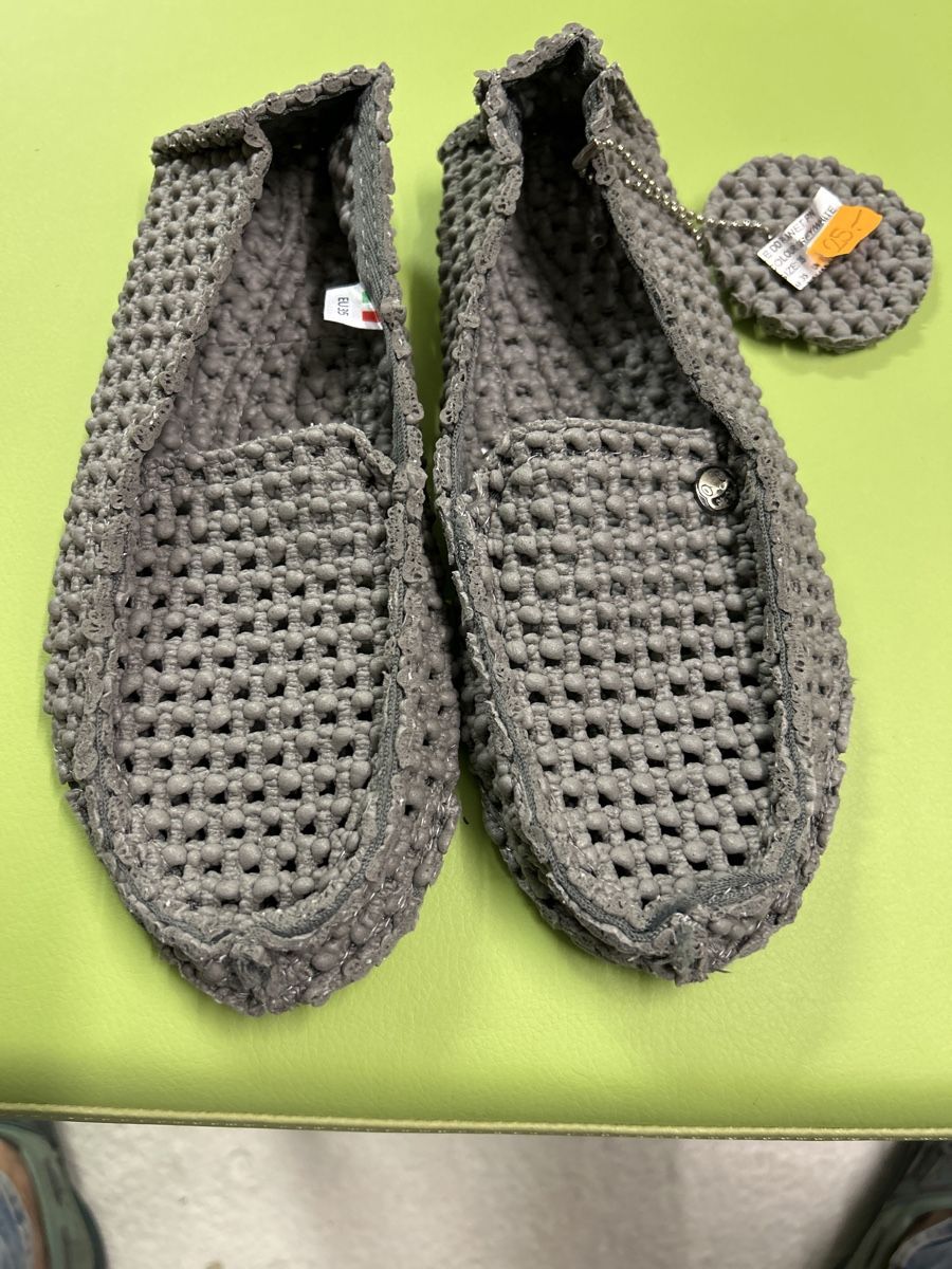 Herrenschuhe: Le DD Planet Mocassin EU 35 grau neu – Neu (gemäss Beschreibung) aus Ipsach von Andyj