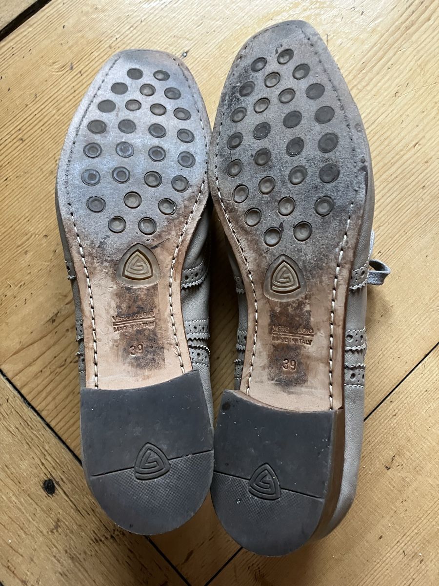Scarpe da donna: Schnürschuhe taupe 39 Leder – Usato da Bern venduto da robertch 3
