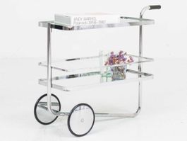 Thonet Tanqueray Barwagen S 179 von Ludwig Mies van der Rohe