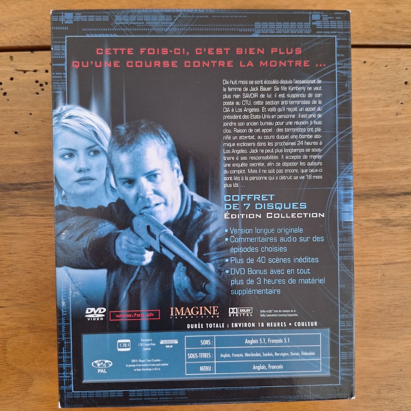 Tutti i DVDs: 24 Heures Chrono - Intégral Saison 1 & 2 - DVD – Usato da Porrentruy venduto da Ikoss 2
