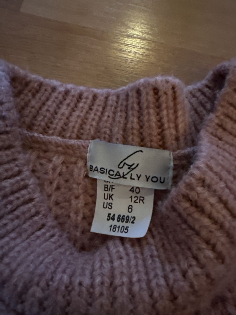Maglioni & Felpe: Winter Strickpullover, Rosé, Gr. 38 einf. Brustweite ca.53cm – Usato da Wald AR venduto da sar_x867 1