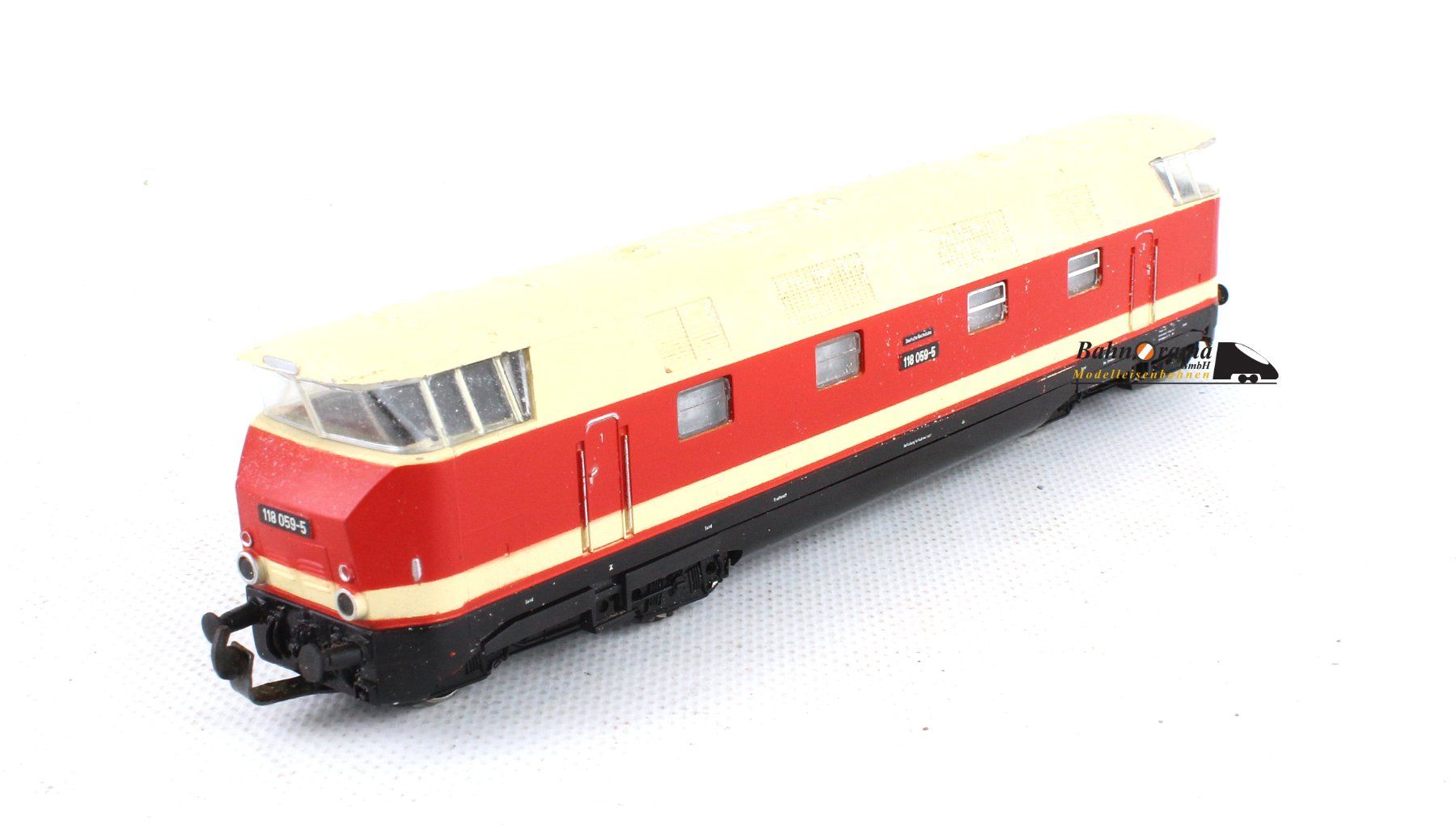 Trains électriques: Gützold H0 DC Analog DR Diesellok 118 059-5, Bastelmodell – Défectueux à Bern par Bahnora 1