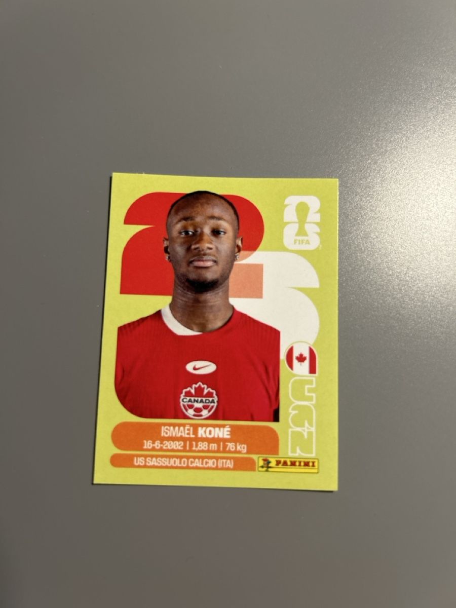 Panini Carte collezionabili: Panini CAN 11 Ismaël Koné – Nuovo (secondo la descrizione) da Boniswil venduto da sim_7zhp