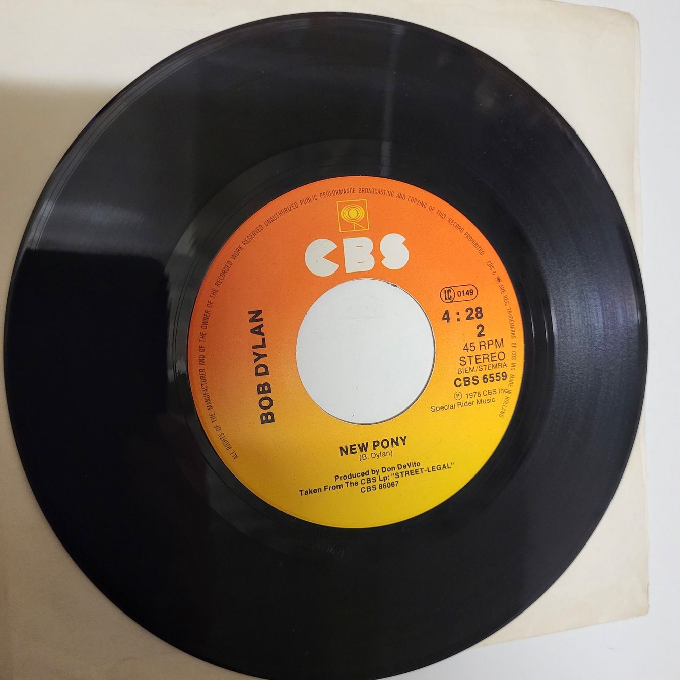 Dischi in vinile: BOB DYLAN Single – Usato da Berikon venduto da Zimmerlinde5 1