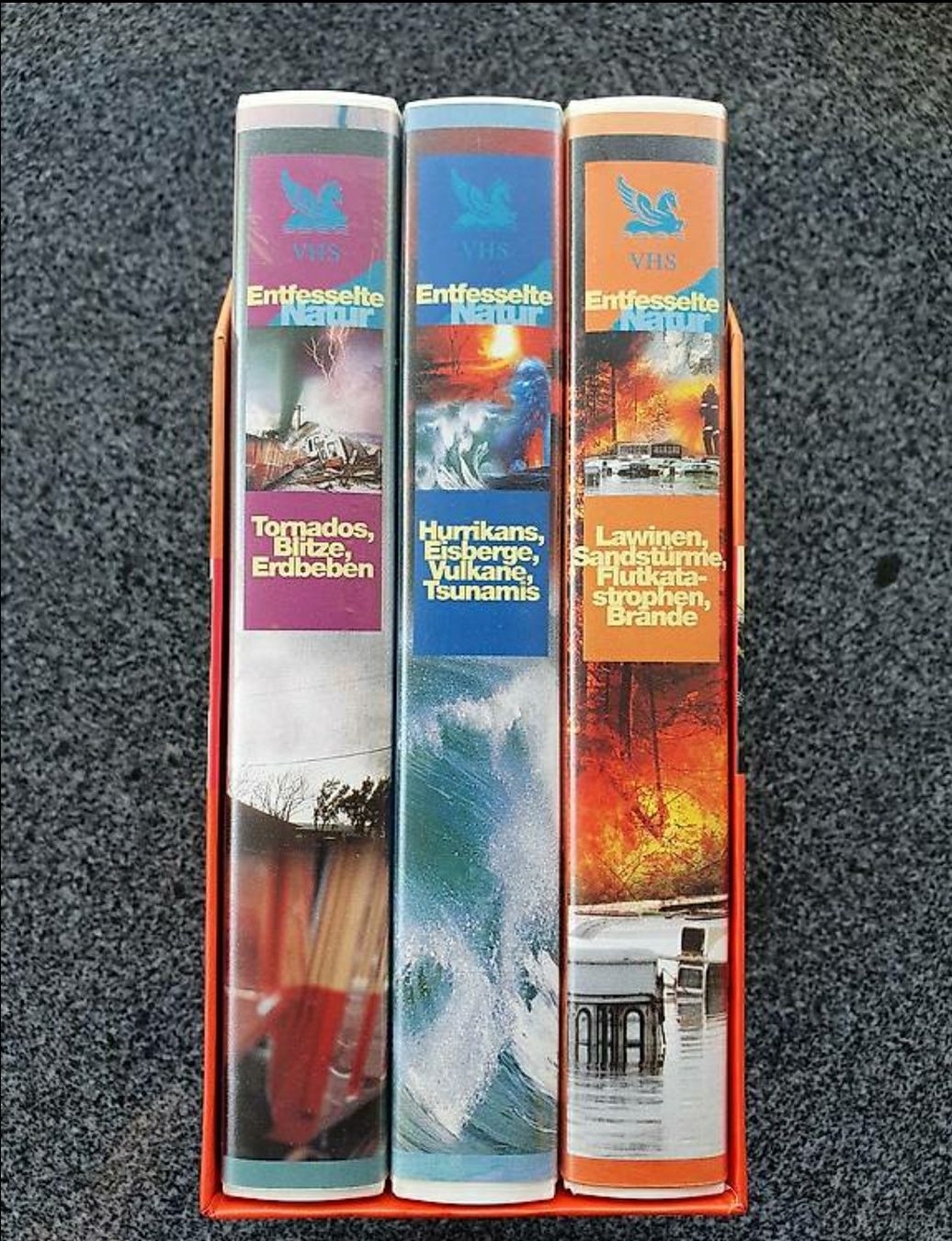 Tutti i VHS: Entfesselte Natur Vhs Film Set – Usato da Herznach venduto da kayley09
