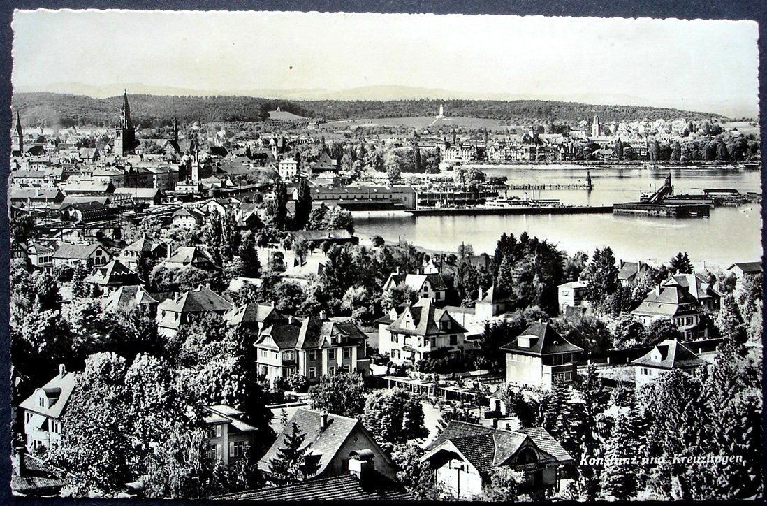 Ansichtskarten: KONSTANZ und KREUZLINGEN – Gebraucht aus Jona von philajona