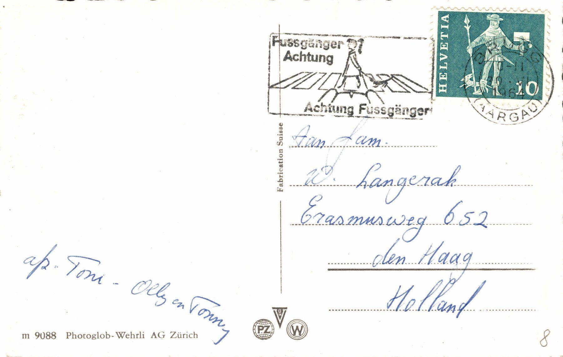 Cartoline postali: Brugg. Hofstatt – Usato da Bronschhofen venduto da Astore 1