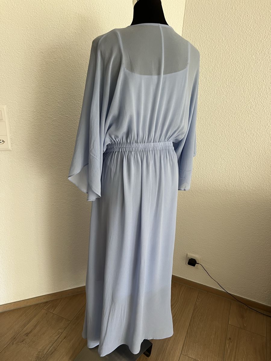 Vestiti: Maxikleid SECOND FEMALE Tulipa blau Grösse L  – Usato da Luzern venduto da suhamadlun 5