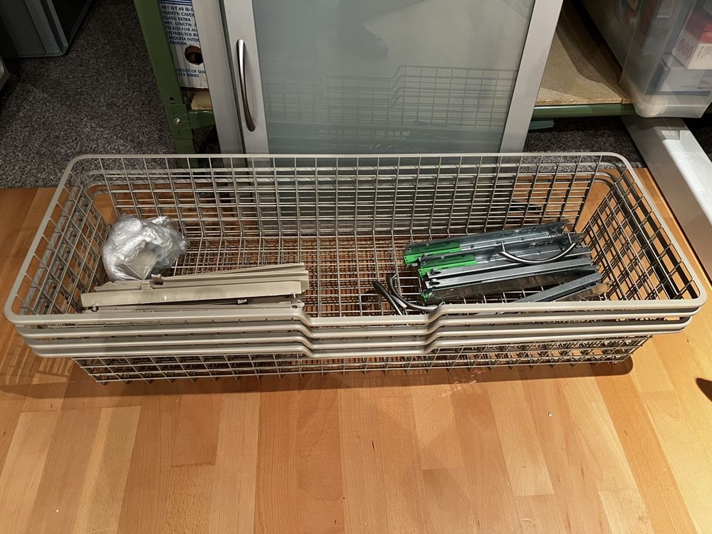 IKEA PAX Drahtkorb / Korb / 4x für 100cm Schrank (D'occasion) à Elgg pour CHF 30 – retrait uniquement