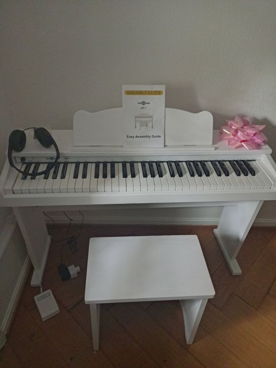 JDP1 JuniorDigitalpiano von Gear4music, weiß Kaufen auf Ricardo