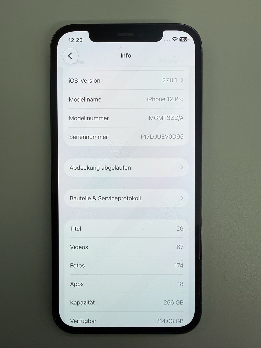 Apple Handys / Smartphones: iPhone 12 Pro  – Gebraucht aus Gebenstorf von snowman_on_ice 7
