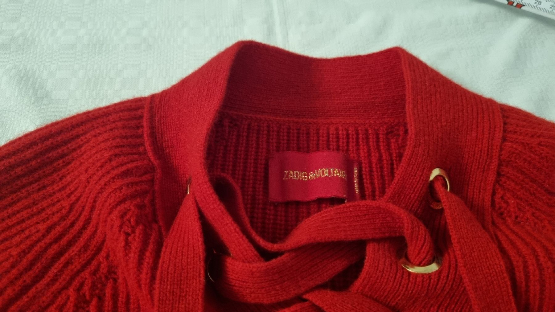 Maglioni & Felpe: Genialer roter Pullover von "Zadig & Voltare" Gr. S – Usato da Schneisingen venduto da backstore24 9