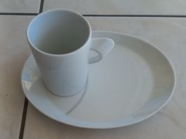 Schönwald Porzellan Tasse mit Teller
