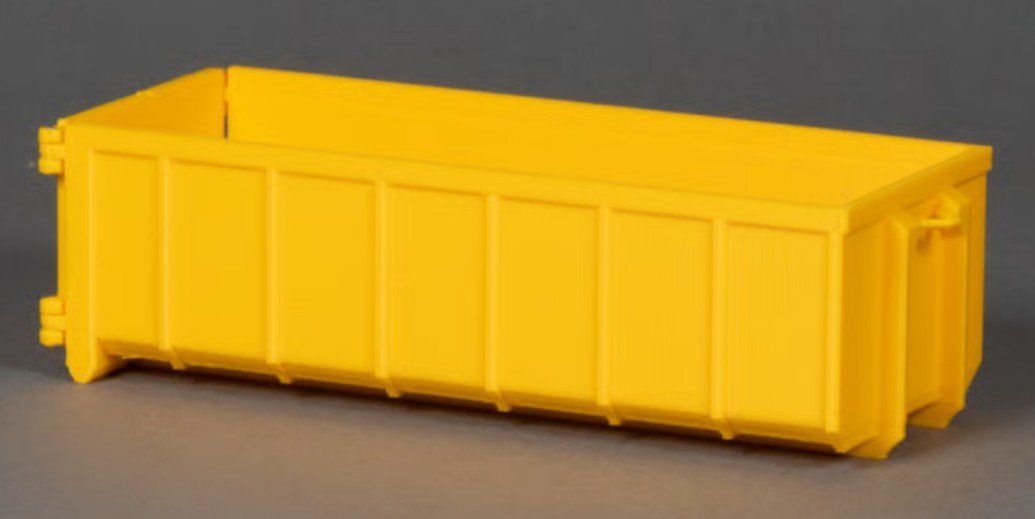 Kit di modellismo & Modellini statici: MSM 5603.01 Abrollcontainer 20 m3 gelb – Nuovo e nell'imballaggio originale da Dagmersellen venduto da FBM-Bacheli