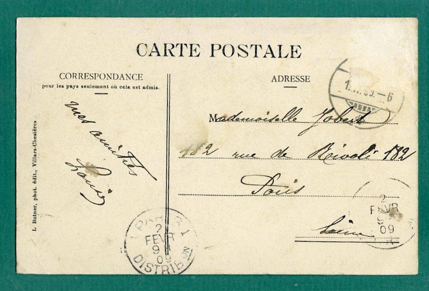 Cartoline postali: Le Sommet du Chamossaire, 1909, gelaufen – Usato da Sargans venduto da Hausi1951 1