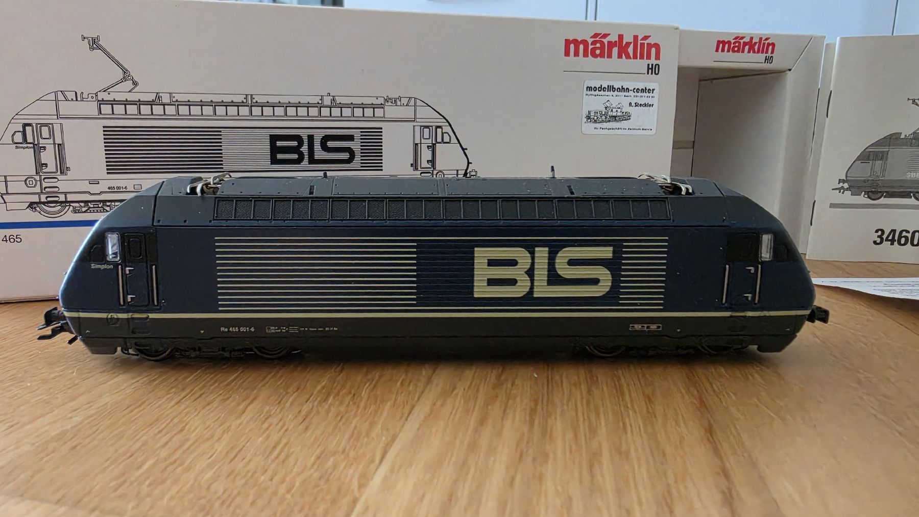Märklin Trains électriques: Märklin Re 465 BLS "Simplon" AC Analog – D'occasion à Düdingen par 20t_qp5z