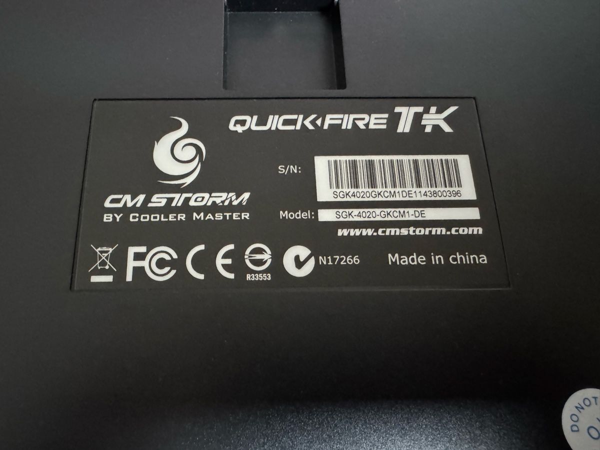 Tastiere: Tastatur CM Storm Quickfire TK – Usato da Glattpark(Opfikon) venduto da MadMarc17 3