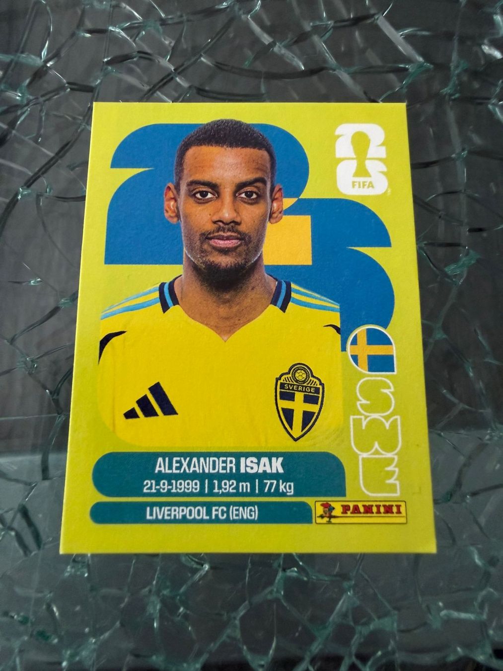 Panini Carte collezionabili: WM 2026 - Panini - Alexander Isak - SWE 19 – Usato da Pfäffikon ZH venduto da Marcodesi76