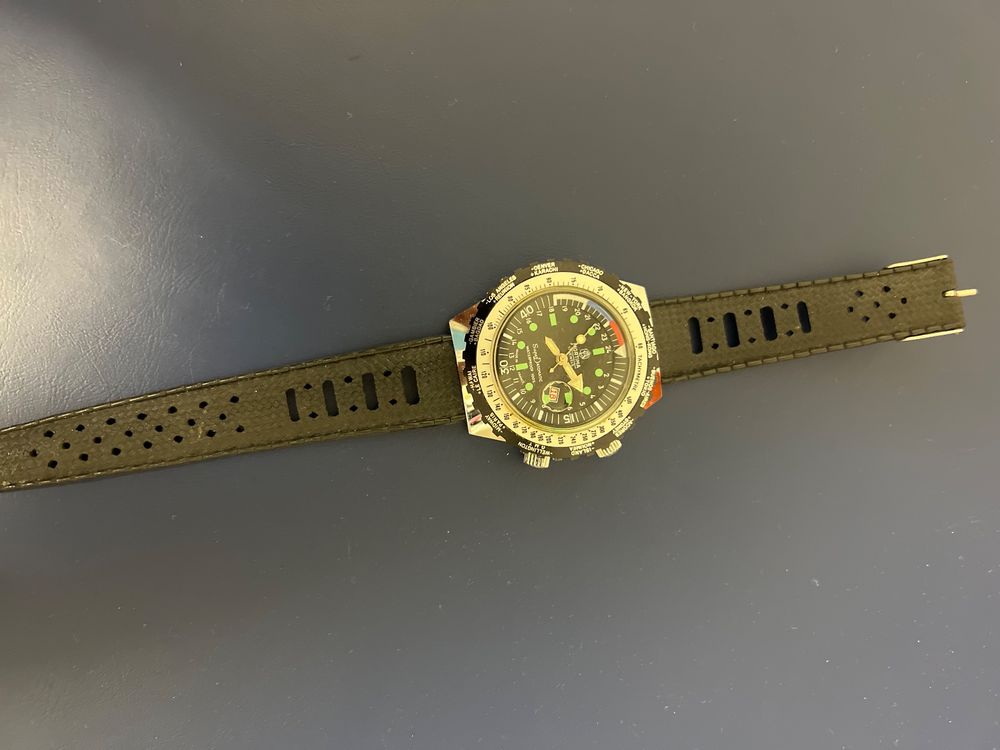 Montre Mortima Vintage Super Datomatique GMT Heure Mondiale - Occasion Bon état De Marche