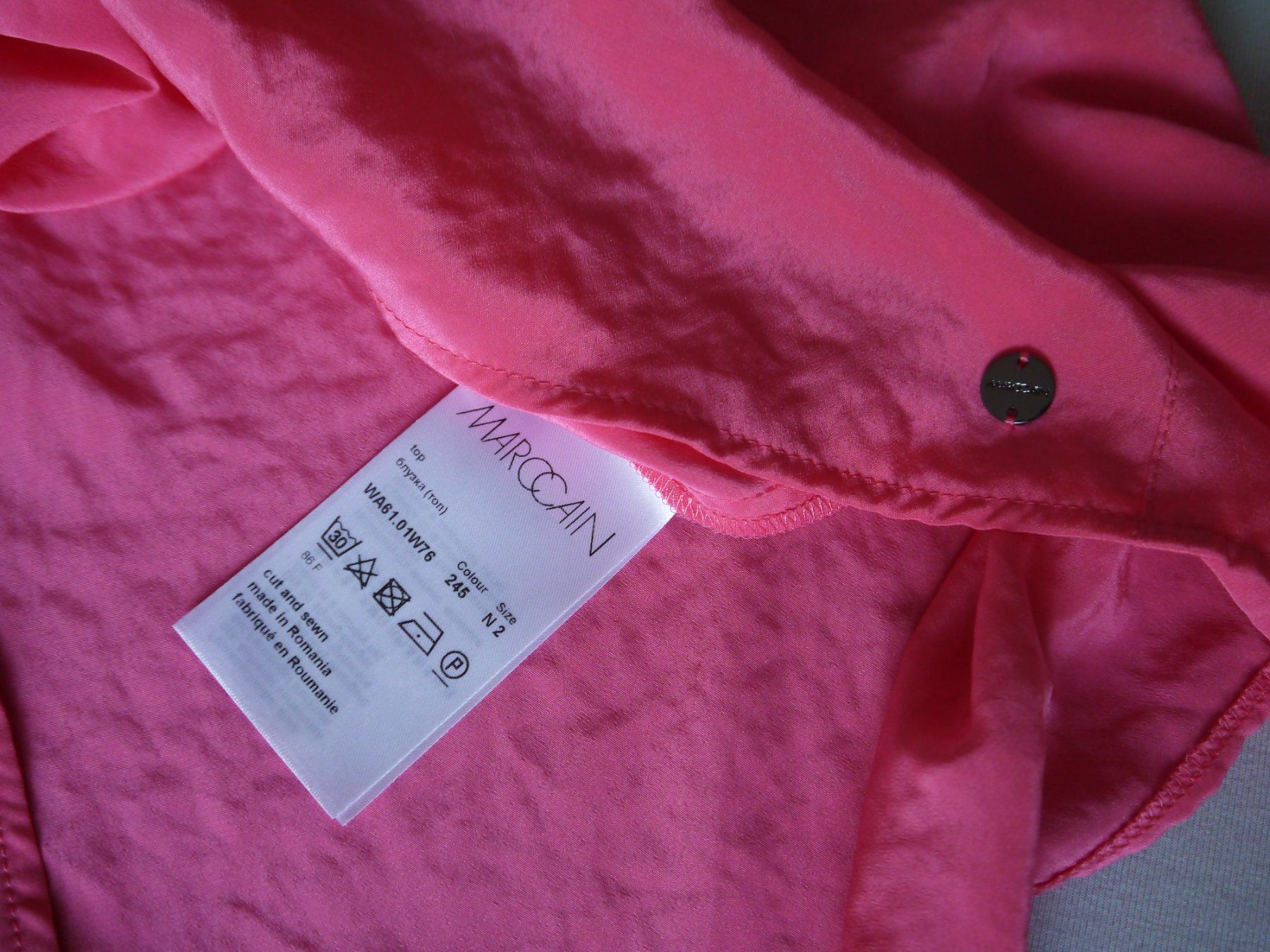 Marc Cain Chemisiers: Marc Cain Bluse / Bügelfrei N2 – D'occasion à Hagendorn par Blaf 2