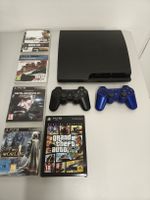 PS3 160GB CECH-3004A + 2 Controller + 5 Games