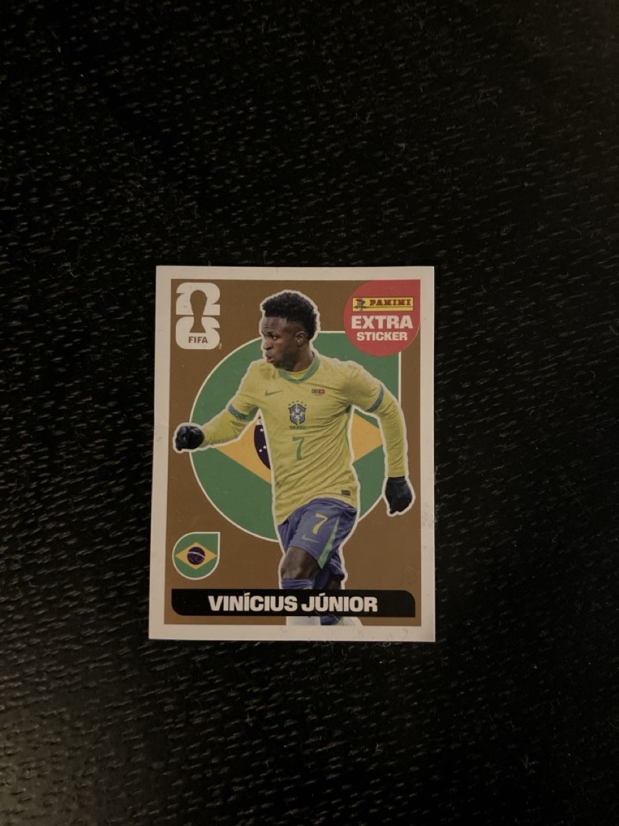 Panini Cartes à collectionner: Panini Extra Sticker Vinicius Junior  – Neuf (Voir description) à Rüti ZH par handelsflotte