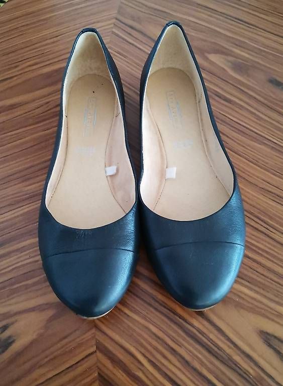 Scarpe da donna: Blaue Leder Ballerina, Gr. 36 – Usato da Muri b. Bern venduto da Claudiahuegli 2