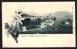 Stein /Appenzellerland, Gesamtansicht mi