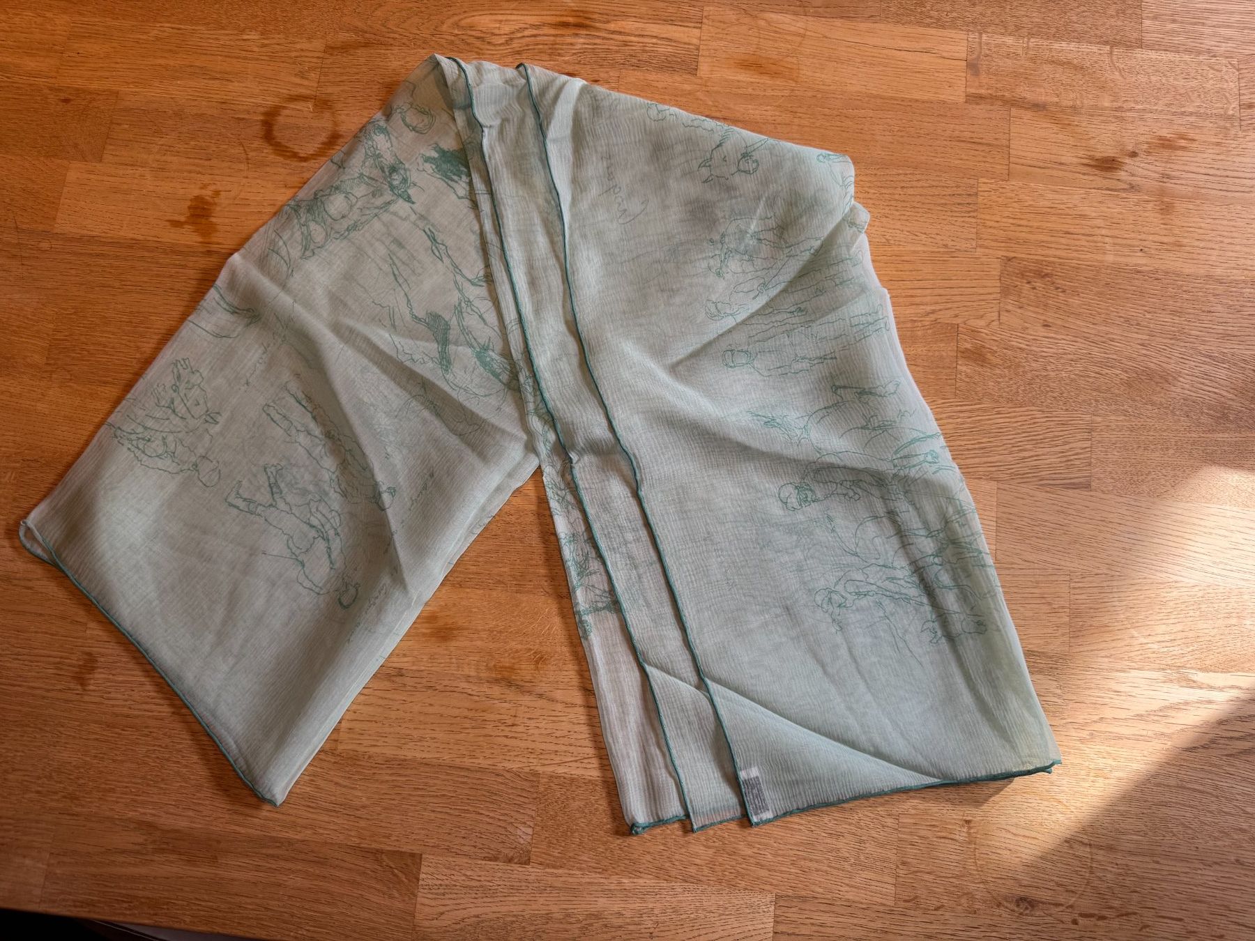 Hermès Foulards, Tücher & Schals: Hermes "Croquis Champs de Courses" 90 cm Mint – Neu (gemäss Beschreibung) aus Grund b. Gstaad von ReLuxe