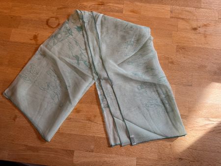 Hermes "Croquis Champs de Courses" 90 cm Mint