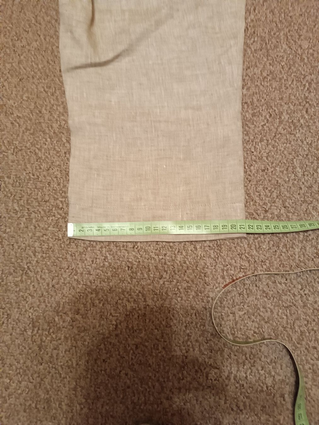 Hosen: Damenhose kurz beige aus Leinen – Neu (gemäss Beschreibung) aus Horn von sonjamenzi 9