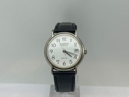 M-Watch Automatik Armbanduhr Glas Deckel