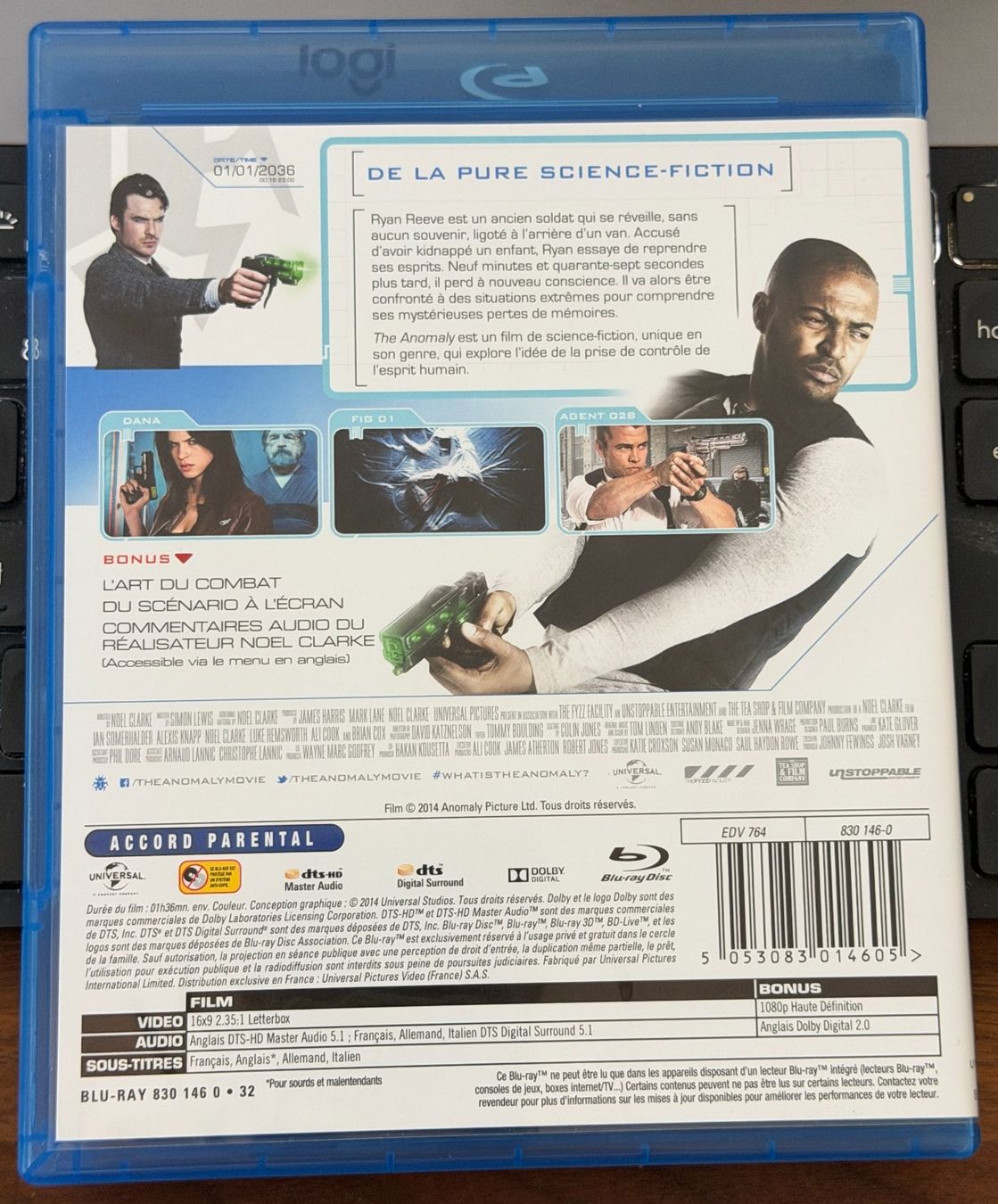 Tutti i DVDs: The Anomaly (2014) - Blu-ray – Usato da Semsales venduto da __Florian__ 2