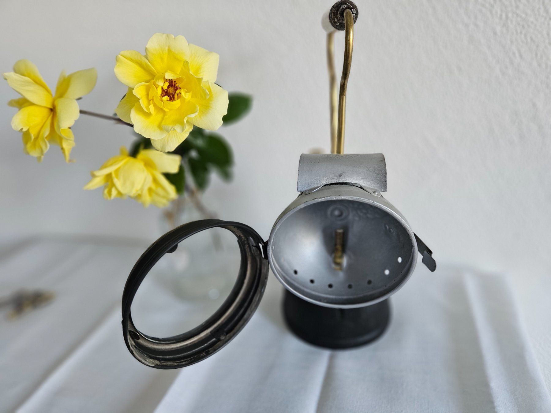 Lampes: Originale antike Grubenlampe / Karbidlampe – D'occasion à Untervaz par FullFlap777 5