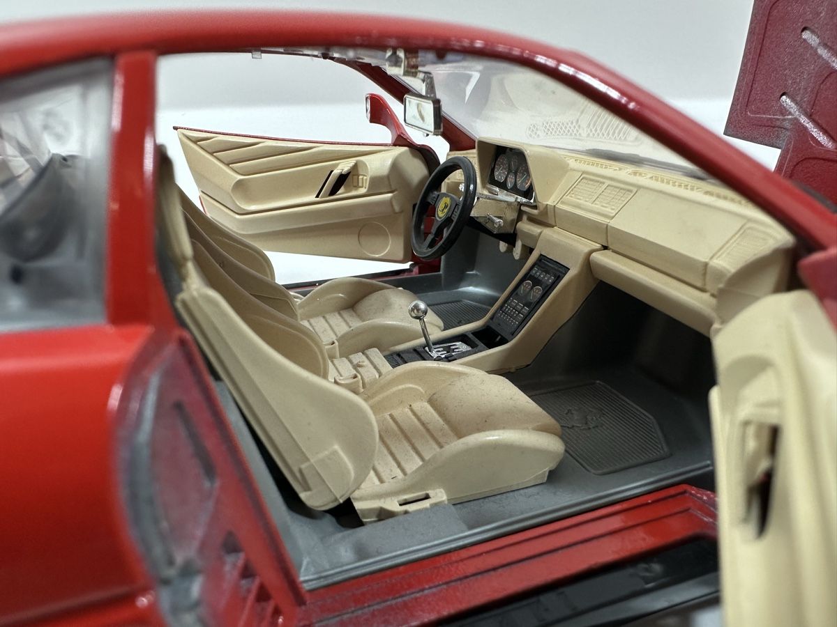 Bburago Modellini d'auto: Ferrari 348 tb 1:18, rot, BBURAGO – Usato da Zofingen venduto da rf9_x2xt 5
