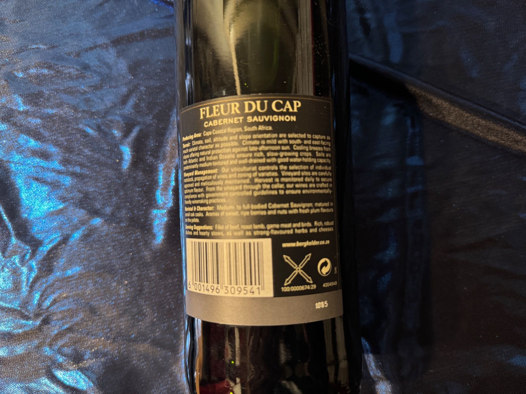 Vino: Fleur du Cap 🍇 – Nuovo e nell'imballaggio originale da Humlikon venduto da GX30 4