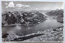 Blick v. Niesen, Thuner- u. Brienzersee
