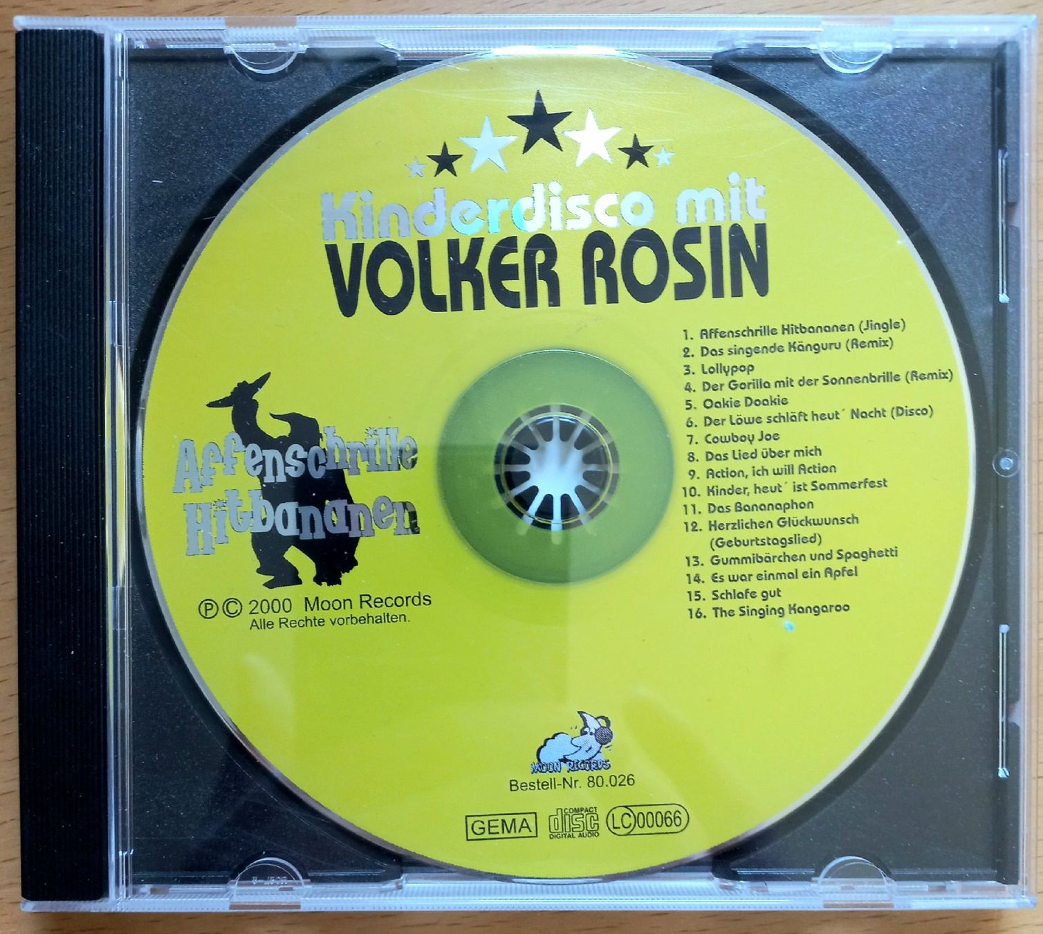 CD: CD - Volker Rosin - Kinderdisco – Usato da Niederuzwil venduto da lubimaja