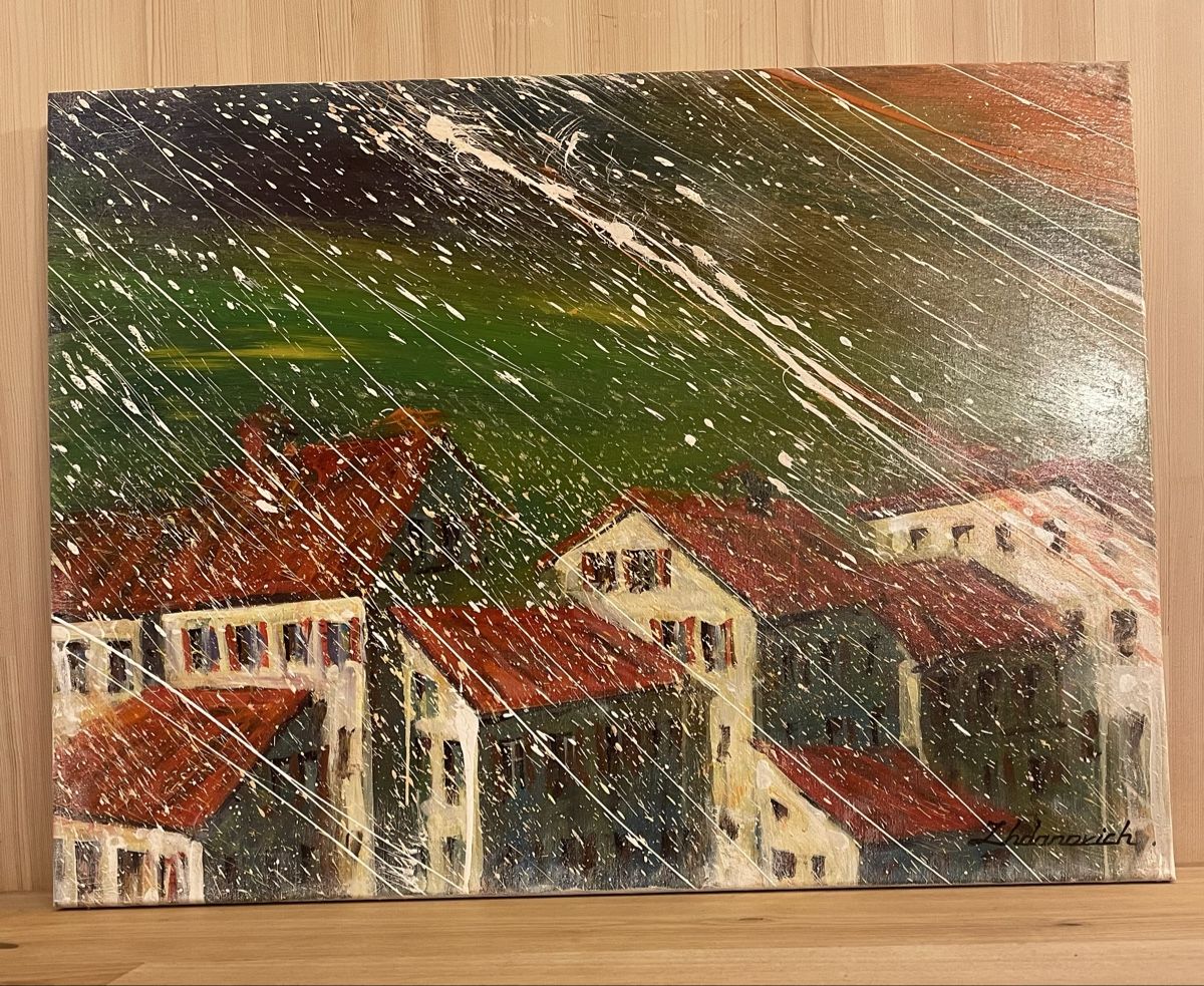 Dipinti: Originalgemalde in Ol auf Leinwand – Usato da Zug venduto da Rada_07