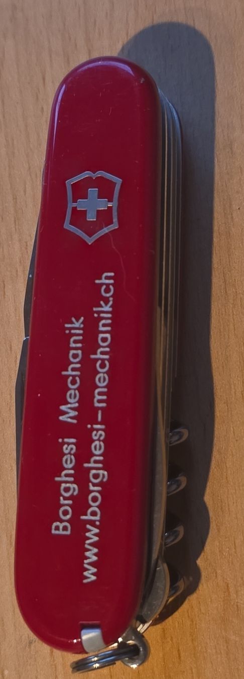 Victorinox Taschenmesser: Victorinox Offiziersmesser Rot - – Neu (gemäss Beschreibung) aus Riniken von Strikeone
