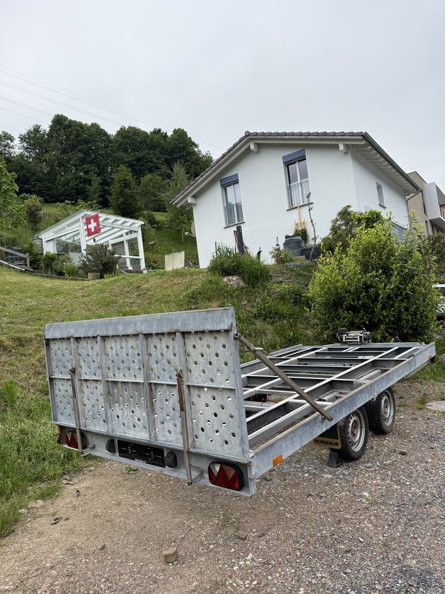Humbaur Rimorchi: Autotransporter Humbaur 3500kg – Usato da Unterterzen venduto da Hobby-driver 2