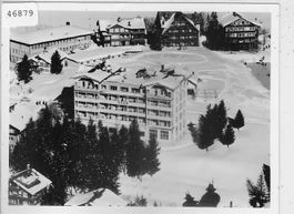 Flugaufnahme Arosa Hotel Eden - Photo: 90x120mm