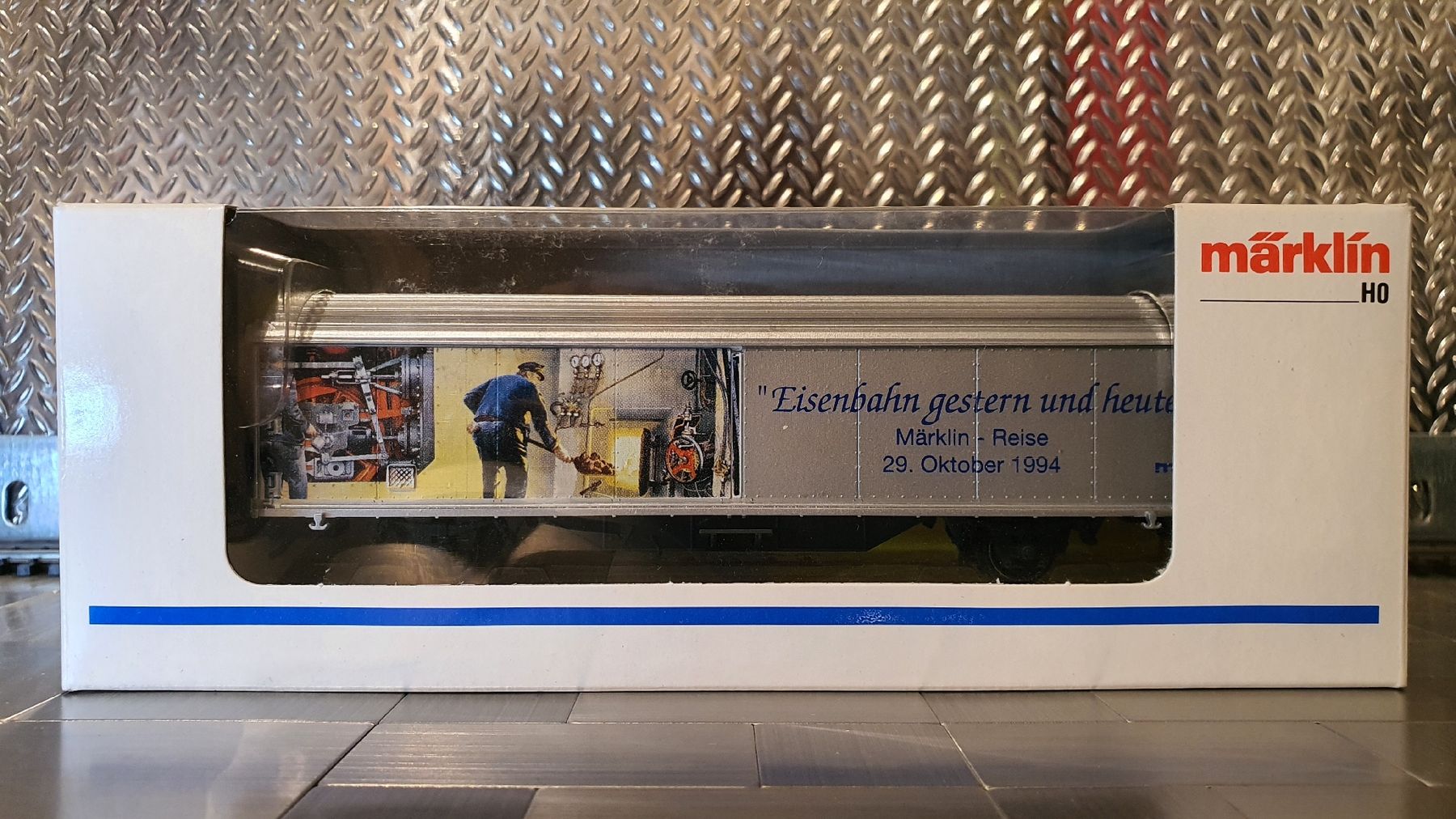 Märklin Modellini di ferrovie: MÄRKLIN H0 GÜTERWGEN EISENBAHN GESTERN UND HEUTE  – Usato da Männedorf venduto da Modellbau-wyss 4