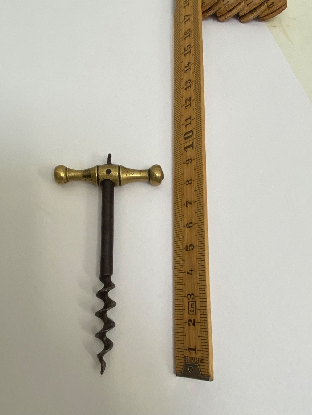 Apribottiglie & Tappi per chiusura: alter Korkenzieher um 1890 – Usato da Basel venduto da ota_2f9m 7