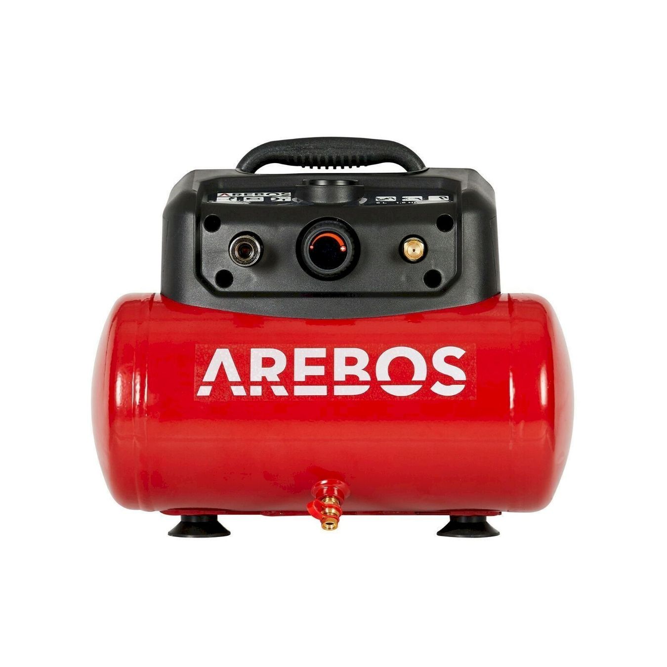 Compressori: AREBOS Druckluft Luftkompressor 6L 1200W – Nuovo e nell'imballaggio originale da Bottighofen venduto da zaap 2