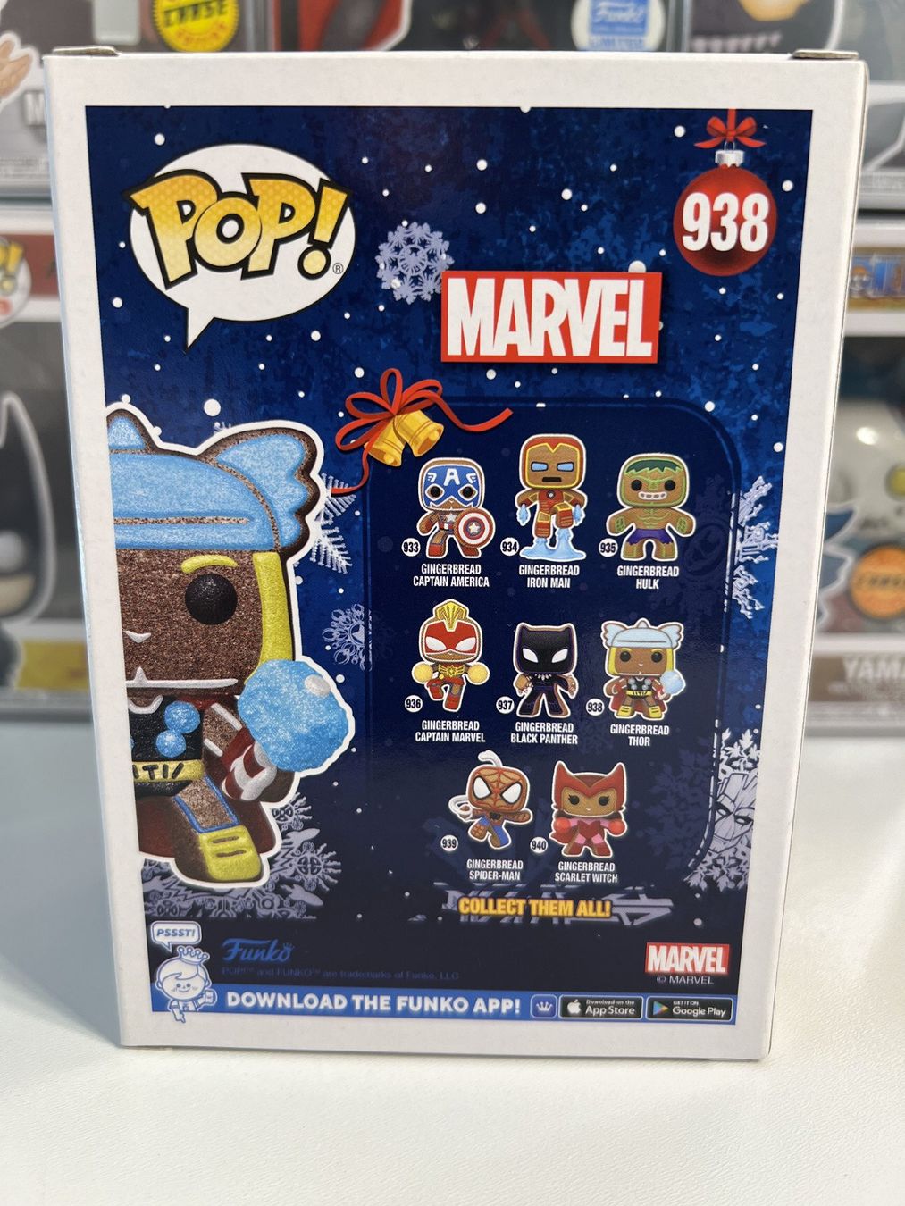 Funko Statuette: Funko POP! Marvel Holiday Gingerbread Thor Diamond Limitée – Nuovo e nell'imballaggio originale da Le Mouret venduto da perfectbijou 2