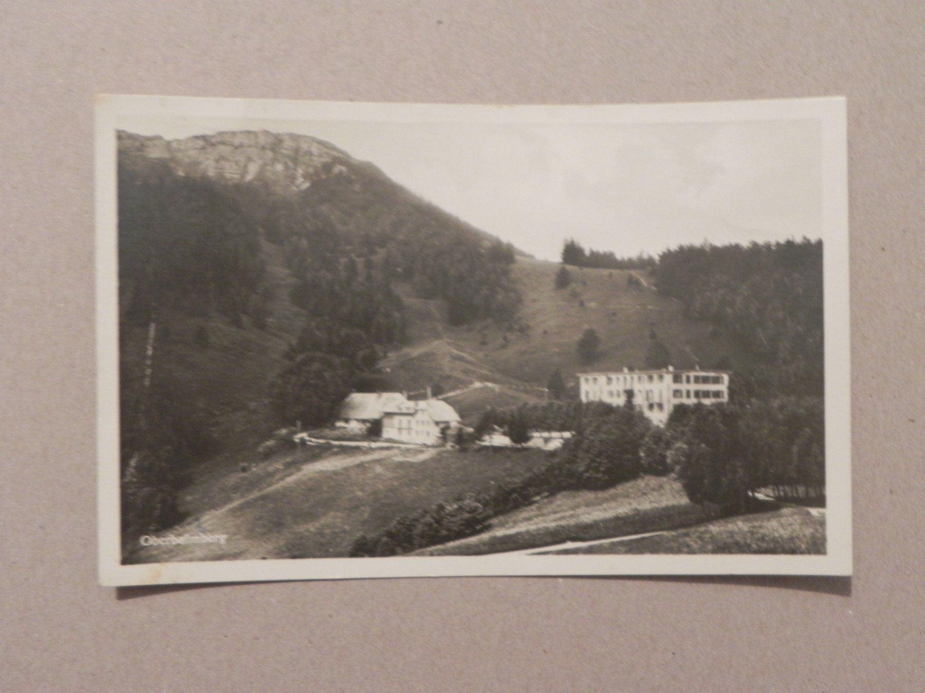 Cartoline postali: Karte Oberbalmberg SO Solothurn 1933 – Usato da Siebnen venduto da krimsie