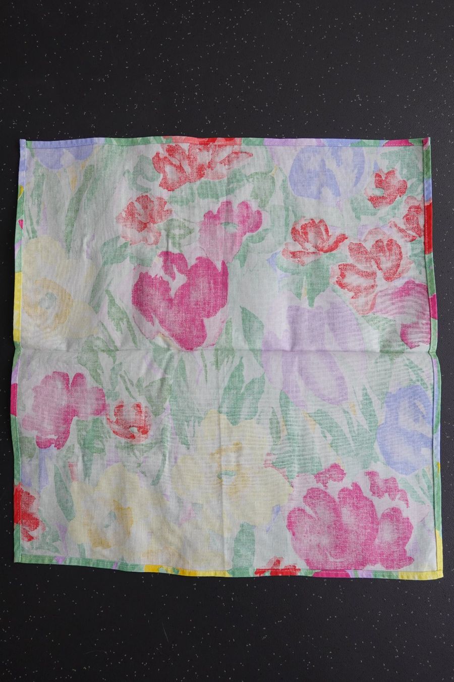 Tovaglioli: Tischset Serviette Stoff bunt NEU Tulpen Osterglocken – Nuovo (secondo la descrizione) da Jona venduto da simongarden 4