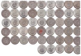 50 Stück alte 1 Franken